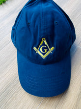Load image into Gallery viewer, BLUE MASON CAP/ EMBROIDERY
