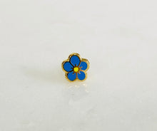 Load image into Gallery viewer, Forget-Me-Not Lapel Pin
