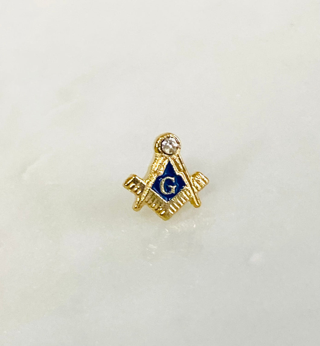 Masonic Lapel Pin- gold
