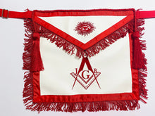 Load image into Gallery viewer, MASTER MASON APRON III -(EMBROIDERY + FRINGE)
